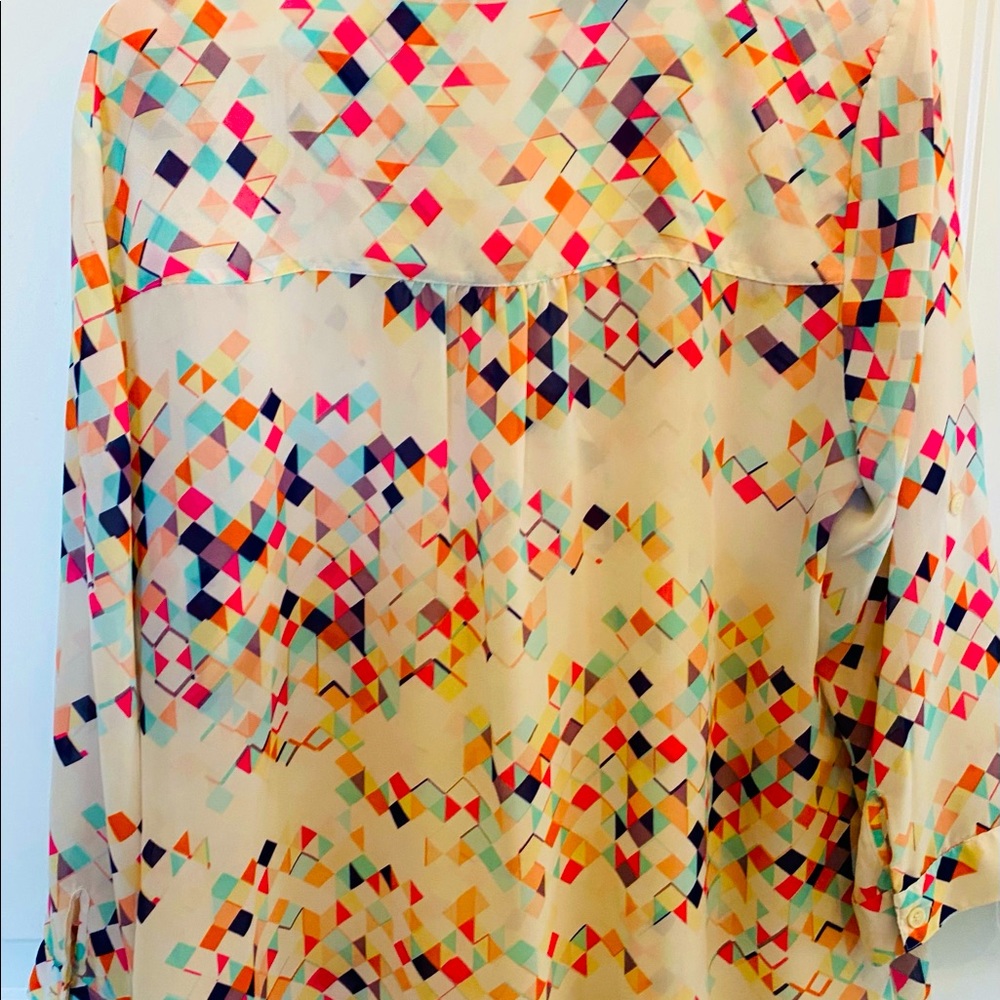 REPOSH-Maurice’s brand Size XL 3/4 sleeve blouse